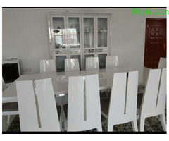 COMPLETE DINNING SET  10 CHAIR'S 1800$ - Image 1